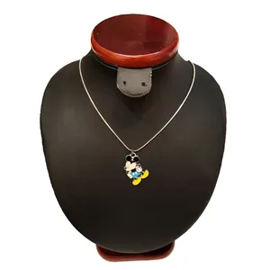 گردنبند مردانه طرح میکی موز کد p304