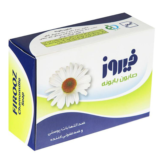 صابون شستشو فیروز مدل بابونه وزن 120 گرم