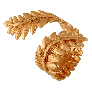 انگشتر زنانه مدل برگ کد R3506