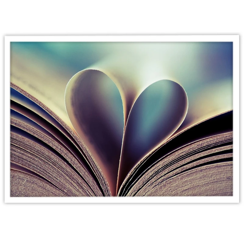 تابلو بکلیت طرح کتاب و کتابخانه مدل W-11557