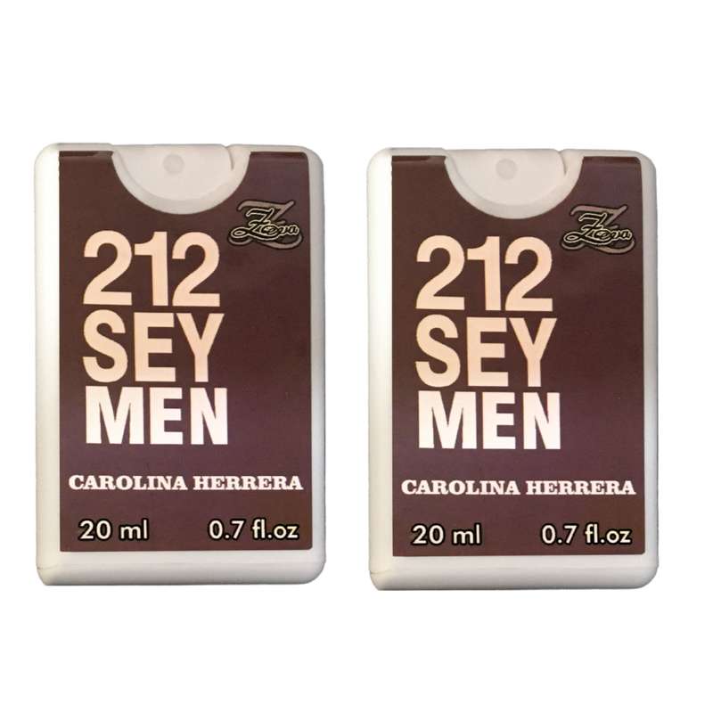 عطر جیبی مردانه زوا مدل Carolina Herrera 212 حجم 20 میلی لیتر بسته دو عددی عطر جیبی مردانه زوا مدل Carolina Herrera 212 حجم 20 میلی لیتر بسته دو عددی