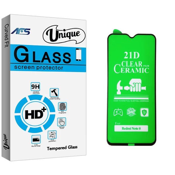 محافظ صفحه نمایش سرامیکی ای اف اس مدل Uni مناسب برای گوشی موبایل شیائومی Note 8