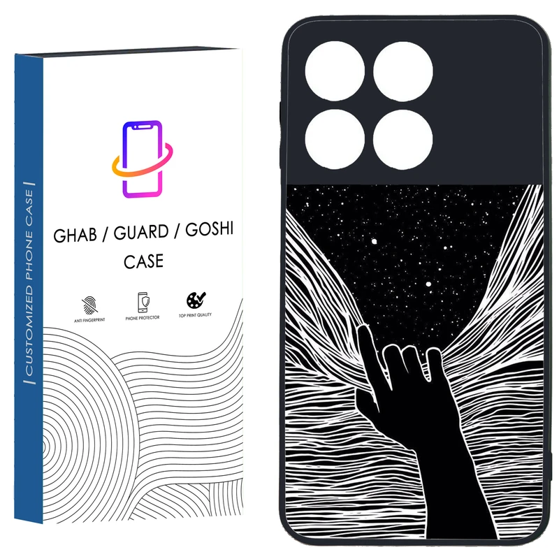 کاور قاب گارد گوشی طرح پسرانه کد 100 - TPU مناسب برای گوشی موبایل شیائومی Poco X6 Pro 5G / Redmi K70E