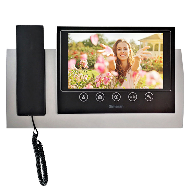 مانیتور دربازکن سیماران مدل   نقره ای مدل HS-72TKM100