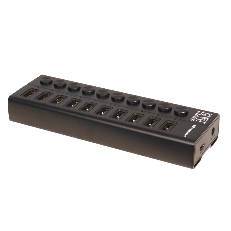 هاب 10 پورت USB 3.2 کی نت پلاس مدل KP-HA110