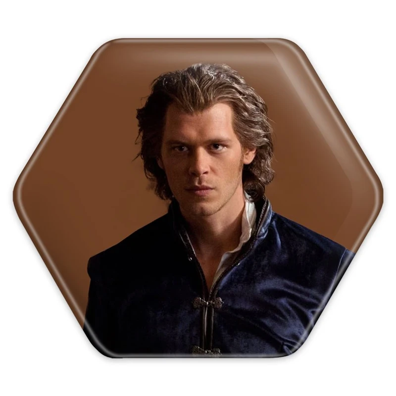 پیکسل خندالو طرح کلاوس مایکلسون اصیل ها The Originals مدل شش ضلعی کد 20314