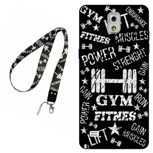 Megafone Gym 0010 Cover For Samsung Galaxy Note 4 Mobile Neckband