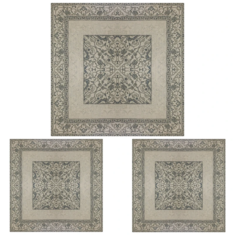 ست رومیزی سه تکه طرح سنتی کد 1400119