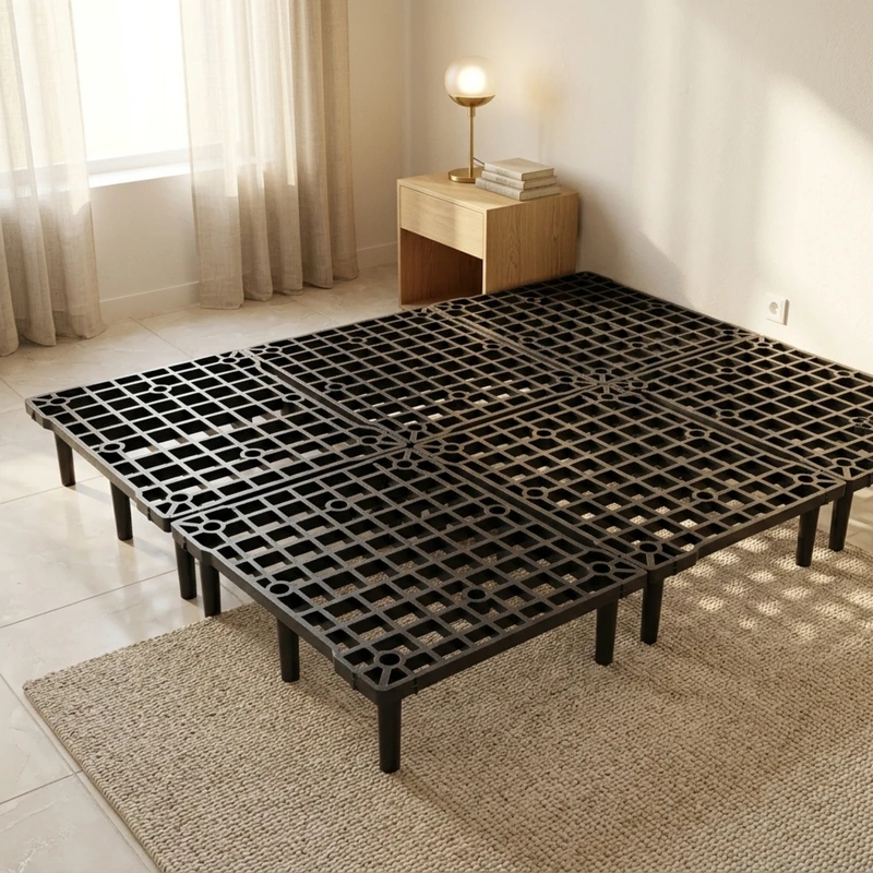 کفی تختخواب دو نفره مدل پلیمری سایز 160×200 سانتی متر