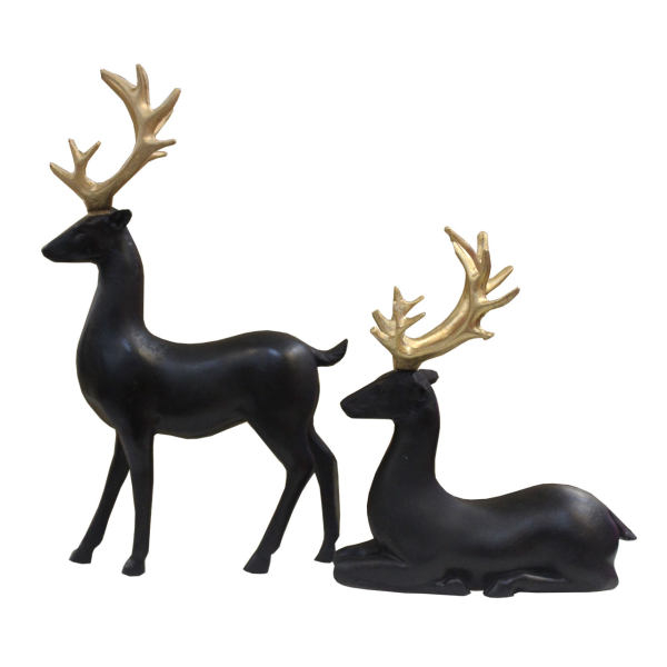 مجسمه مدل گوزن مجموعه 2 عددی