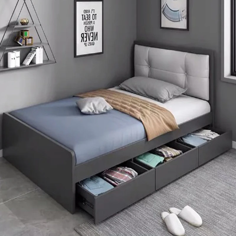 تخت خواب یکنفره مدل هیرو سایز 200x120 سانتی متر