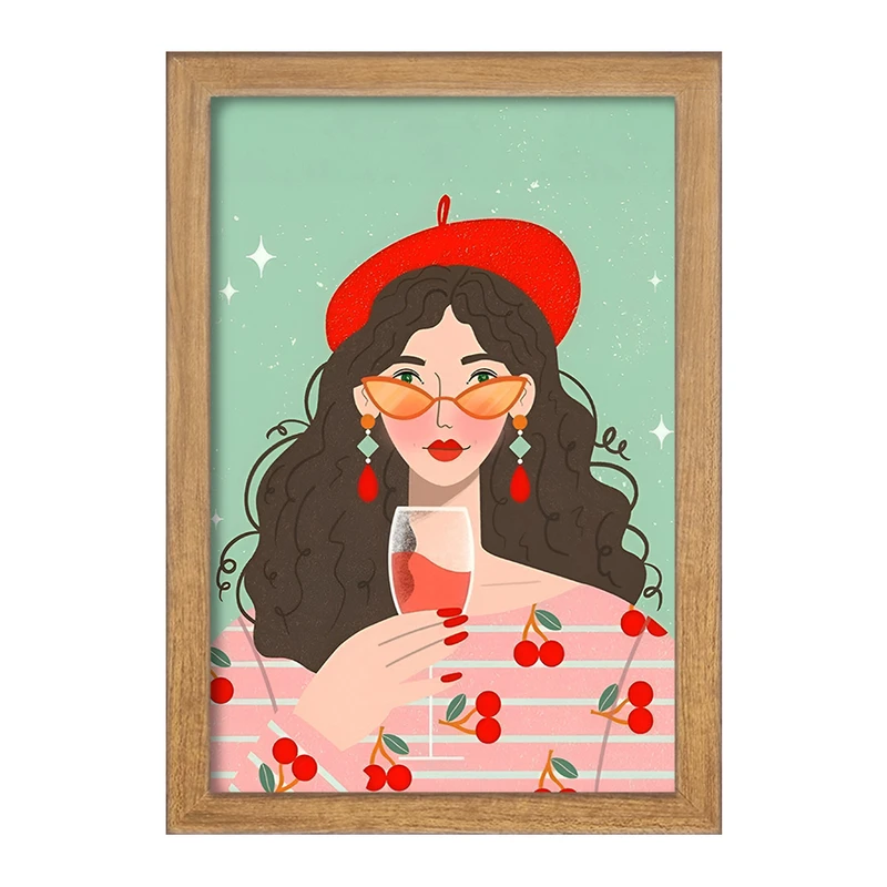 تابلو خندالو مدل دخترانه کد F3715