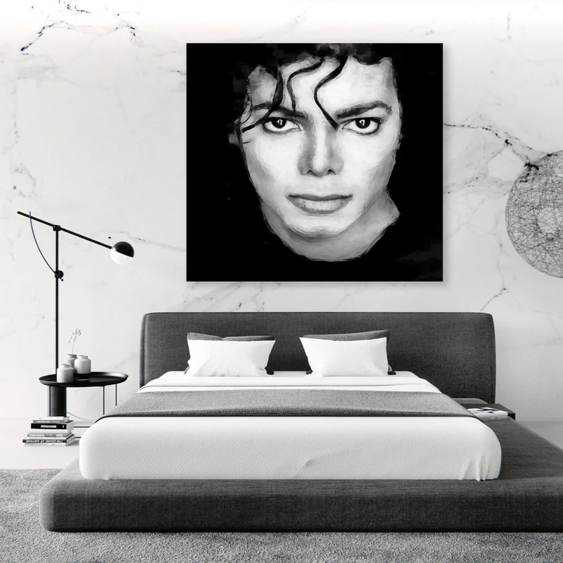 تابلو شاسی مدل برترین خوانندگان موسیقی طرح مایکل جکسون کد 361