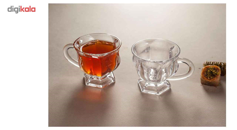 ست فنجان بلور کاوه مدل Ice بسته 6 عددی ست فنجان بلور کاوه مدل Ice بسته 6 عددی