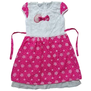 پیراهن دخترانه مدل گیپوردار کد A1