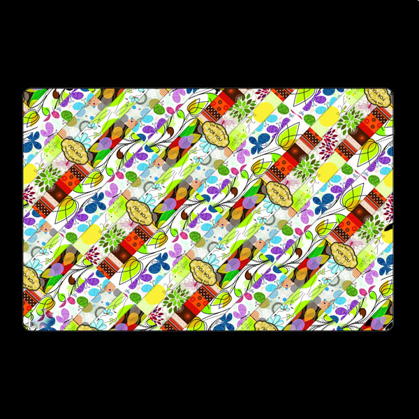 کاغذ کادو تیما مدل Carpet مجموعه 4 عددی