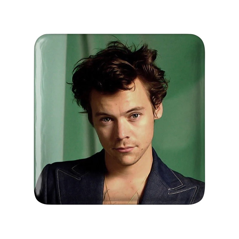مگنت خندالو طرح هری استایلز گروه موسیقی وان دایرکشن One Direction  مدل مربعی کد 18985