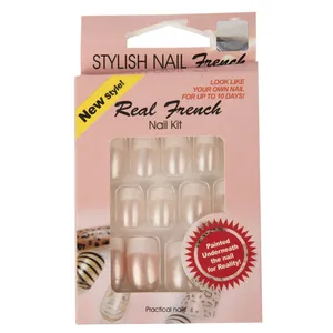 ناخن مصنوعی تریتون سری Real French مدل NDN-1518-5508