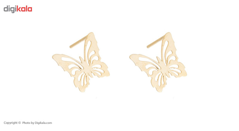 گوشواره طلا 18 عیار ماهک مدل ME0661 - 4