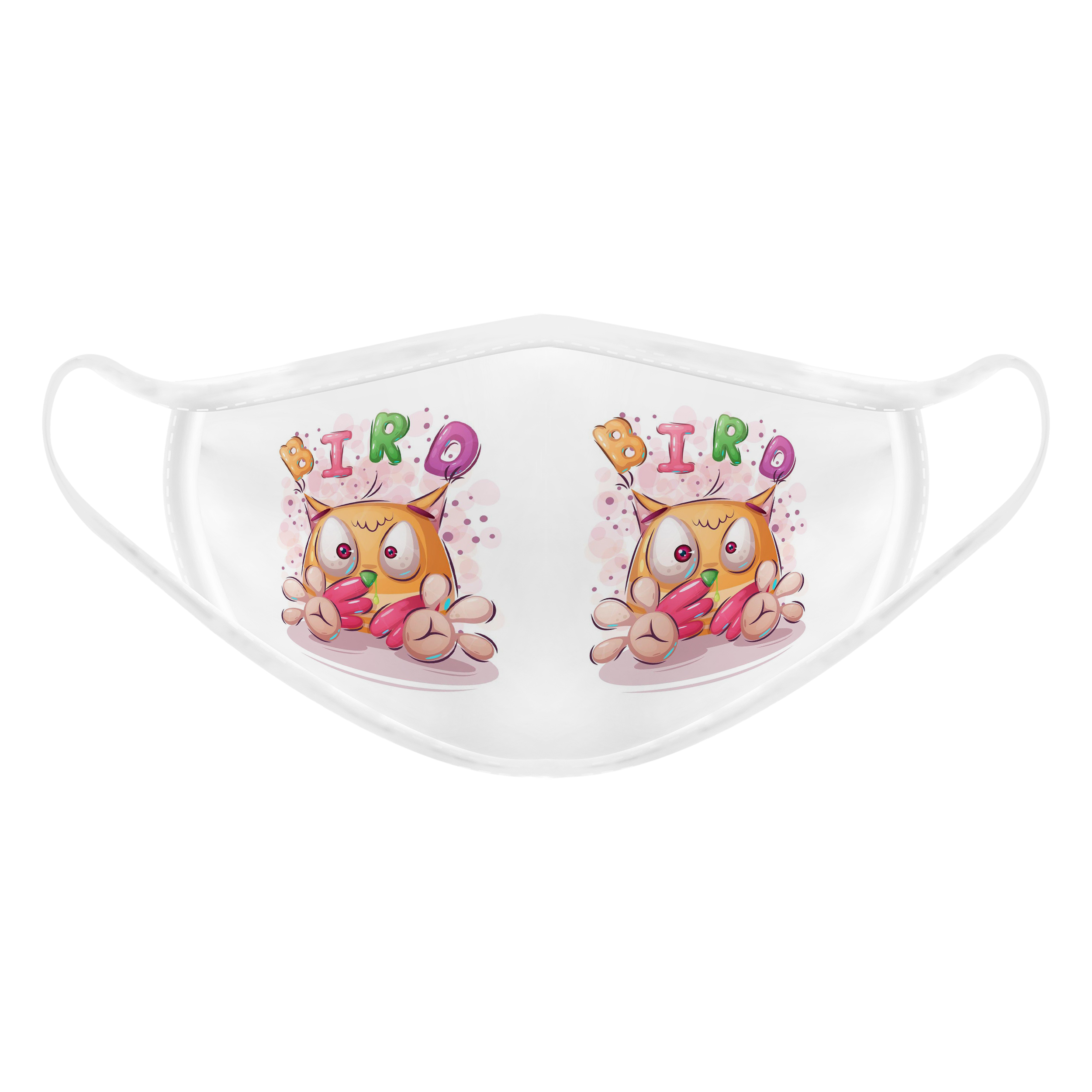 ماسک تزیینی بچگانه طرح bird کد 617015