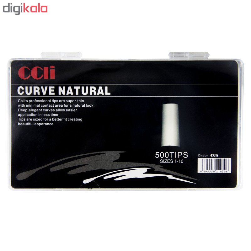 تیپ ناخن سیسیلی مدل curve Natural بسته 500 عددی تیپ ناخن سیسیلی مدل curve Natural بسته 500 عددی