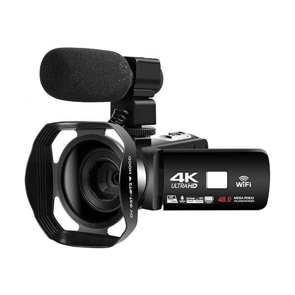 دوربین فیلم برداری مدل 4K 48MP 30FPS 18X-Gold One 666 دوربین فیلم برداری مدل 4K 48MP 30FPS 18X-Gold One 666