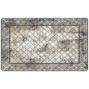 پادری مدل سه لایه رویه مخمل طرح مدرن کد 1250 سایز 75x45 سانتی متر