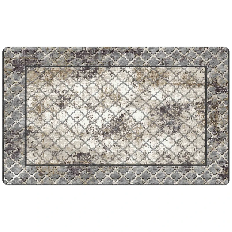 پادری مدل سه لایه رویه مخمل طرح مدرن کد 1250 سایز 75x45 سانتی متر