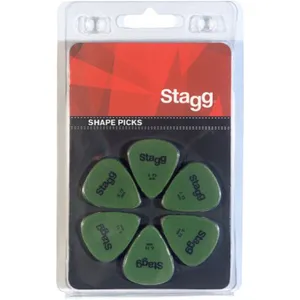 پیک استاندارد گیتار استگ مدل SPSTDX6-0.73 بسته‌ شش عددی