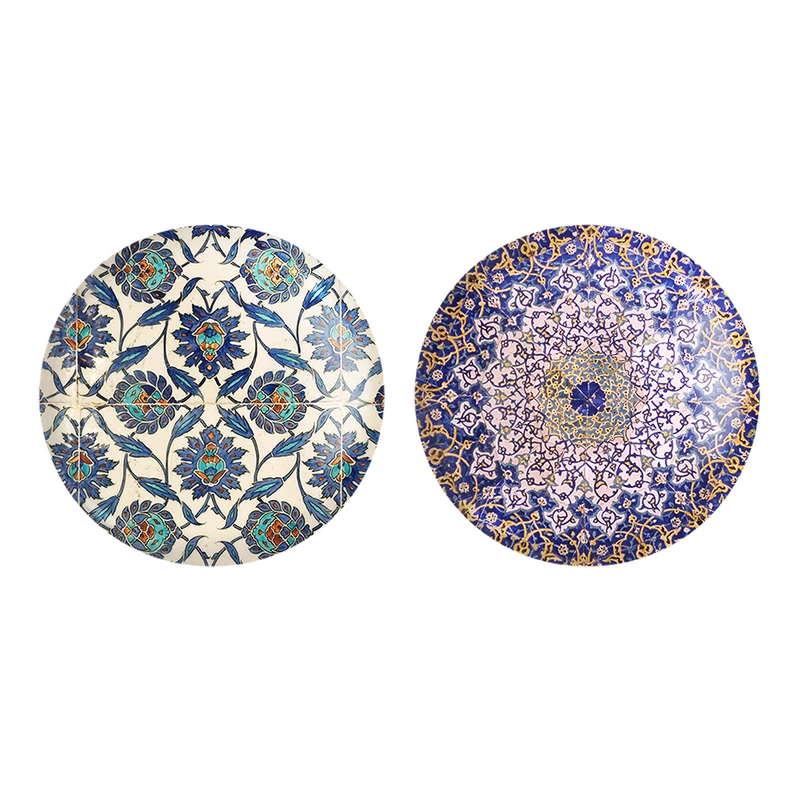 مگنت خندالو طرح کاشی کد 21792180 مجموعه 2 عددی