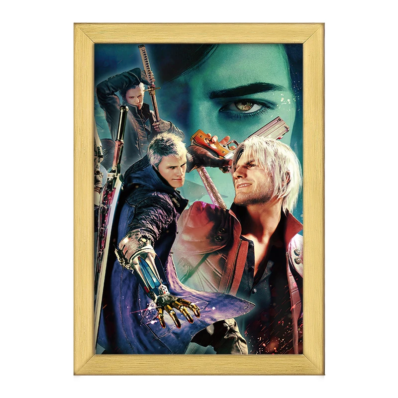 تابلو خندالو طرح بازی دویل می کرای Devil May Cry کد 30207