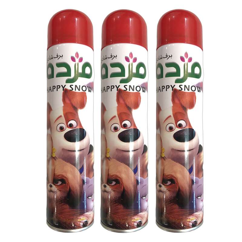 برف شادی مدل مژده تری پلای نیو بسته 3 عددی