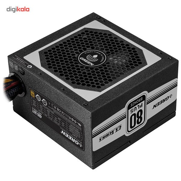 منبع تغذیه کامپیوتر گرین مدل GP480A-ES