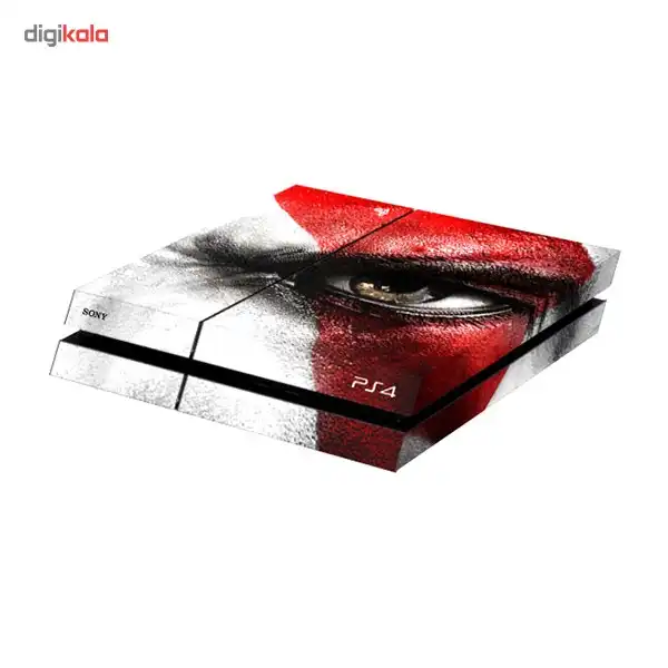 برچسب افقی پلی استیشن 4 ونسونی طرح Kratos Eye