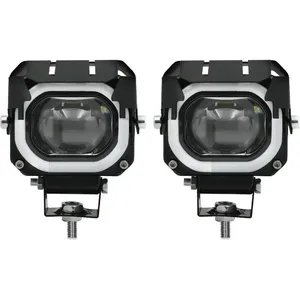 پروژکتور آفرودی موتور سیکلت و خودرو مدل E21-5MODE بسته 2 عددی