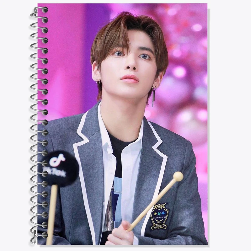 دفتر زبان 50 برگ خندالو مدل سه خط طرح تهیون گروه تی اکس تی TXT کد 11830