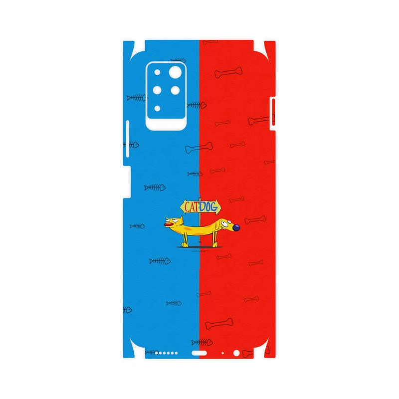 برچسب پوششی ماهوت مدل CatDog-FullSkin مناسب برای گوشی موبایل اینفینیکس Note 10