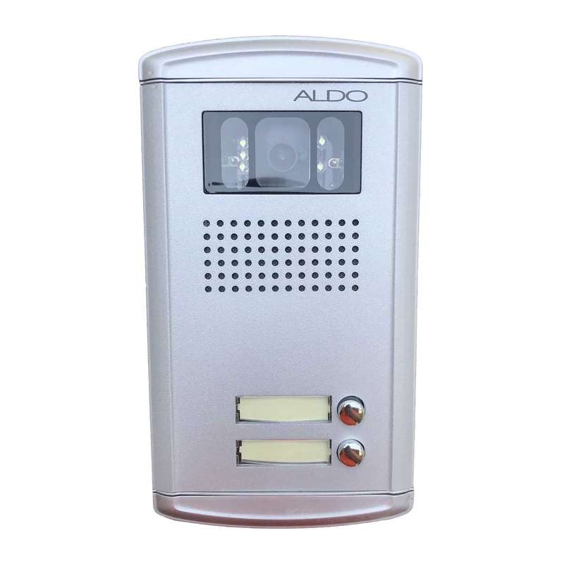 پنل درب بازکن تصویری آلدو مدل AL-2MC پنل درب بازکن تصویری آلدو مدل AL-2MC