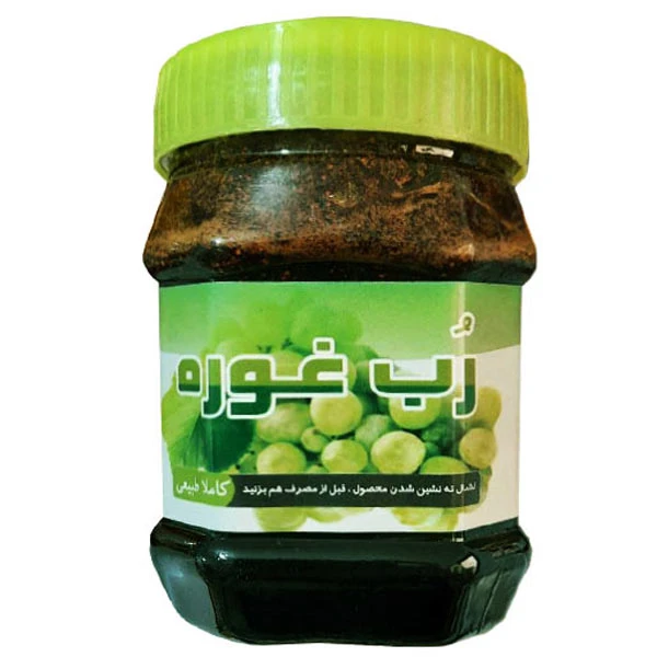 رب غوره طبیعی سالمین - 500 گرم