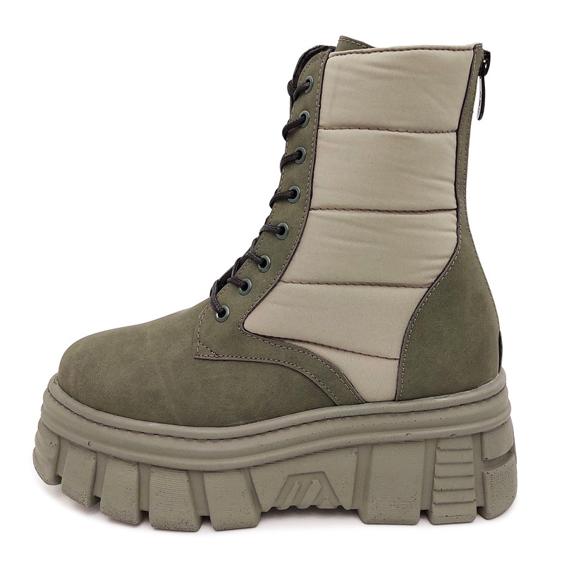 ست کیف و نیم بوت زنانه مدل کاپشنی کد Mhr-456