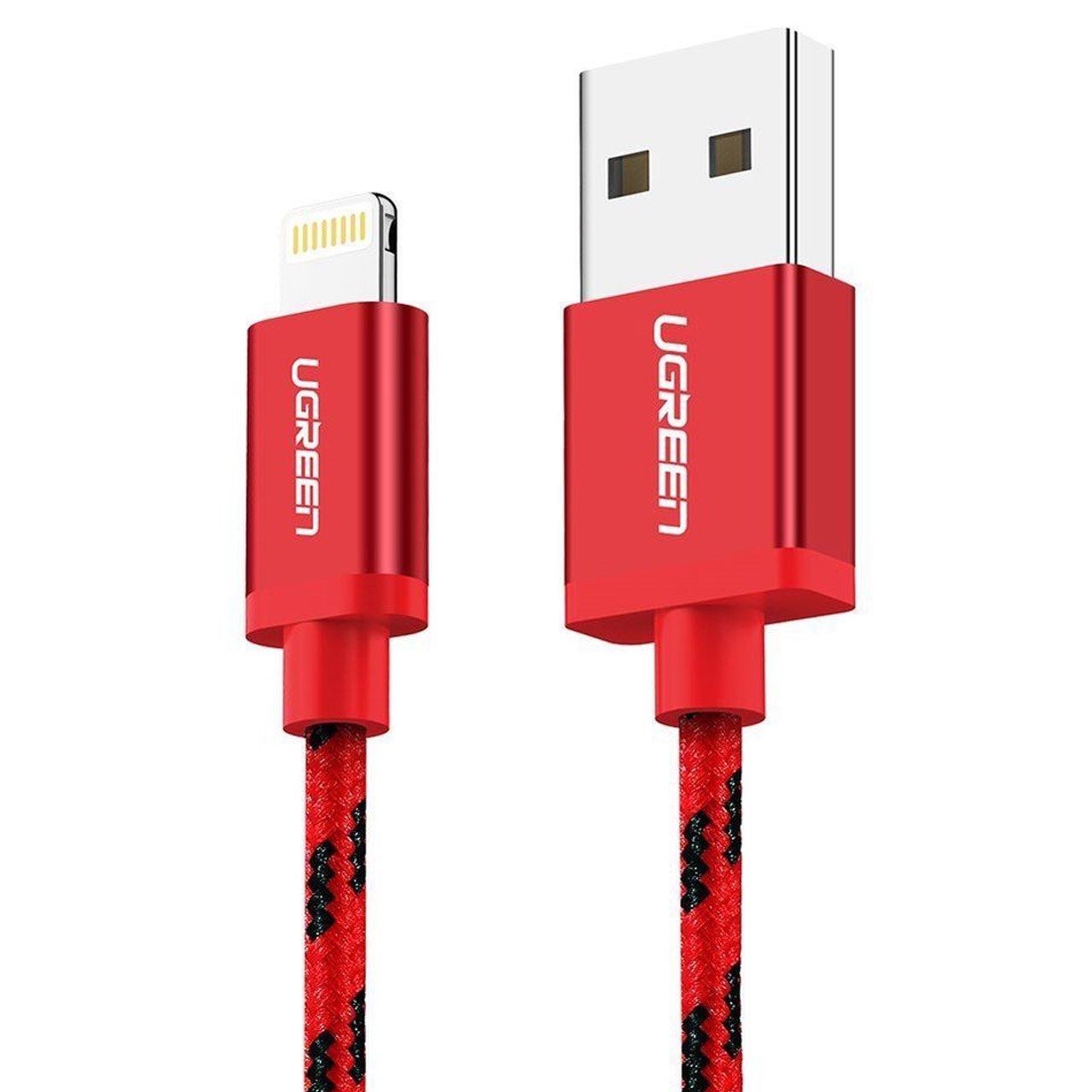 کابل تبدیل USB به لایتنینگ یوگرین مدل US247 طول 1 متر