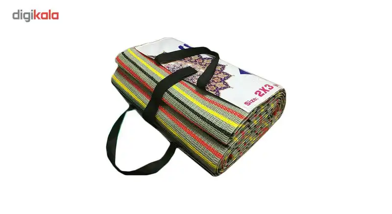 زیرانداز سفری گالری شروین مدل حصیر4 سایز 12 متری 25 نفره