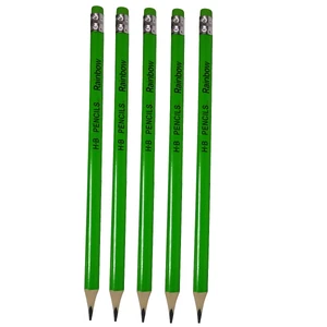 مداد مشکی H.B Rainbow مدل RB-048H بسته 5 عددی