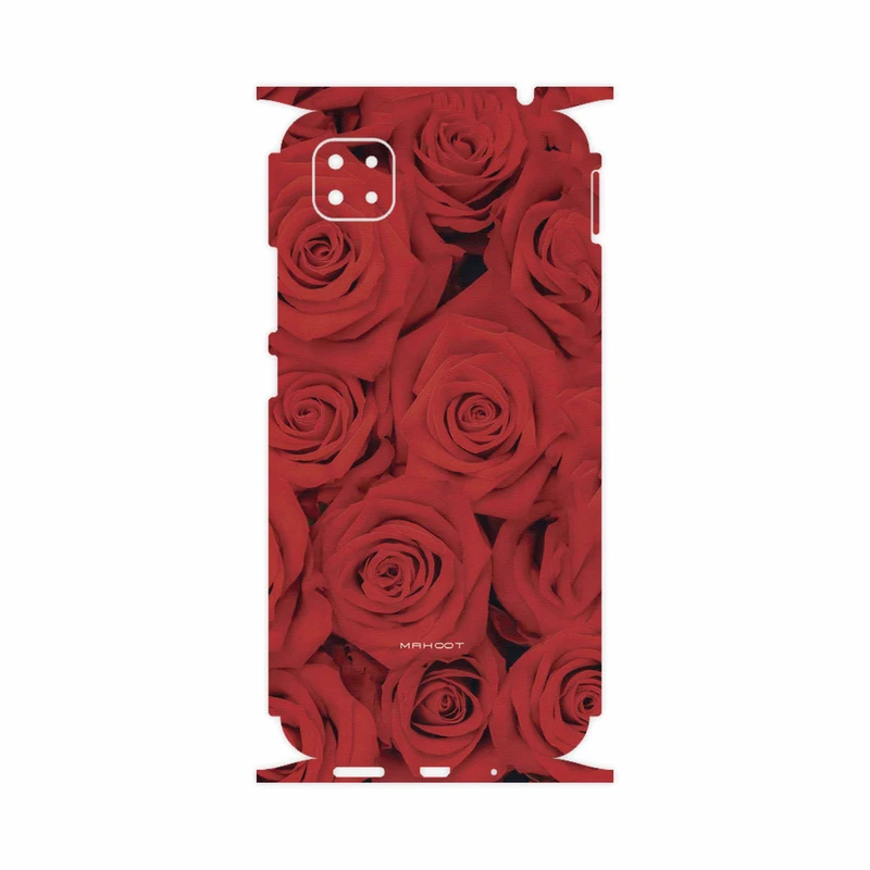 برچسب پوششی ماهوت مدل Red-Flower-FullSkin مناسب برای گوشی موبایل شیائومی Poco C3