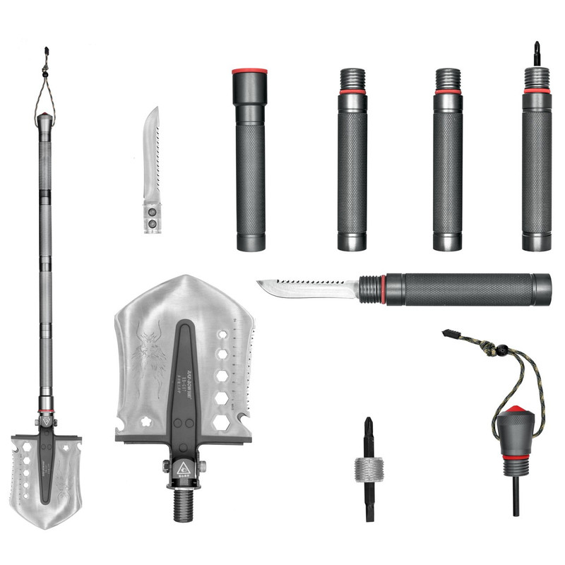 بیل فولادی تاکتیکال مدل 18 کاره