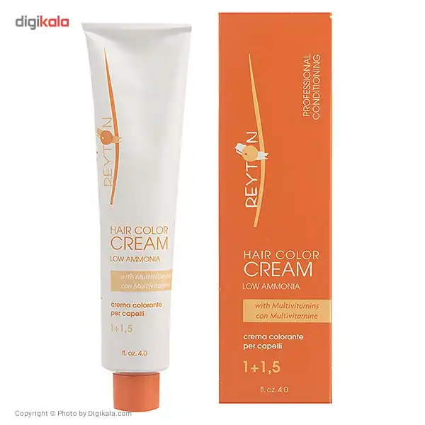 رنگ مو ریتون سری Natural Chocolate مدل Light Blonde شماره 8E حجم 120 میلی لیتر رنگ شکلاتی روشن