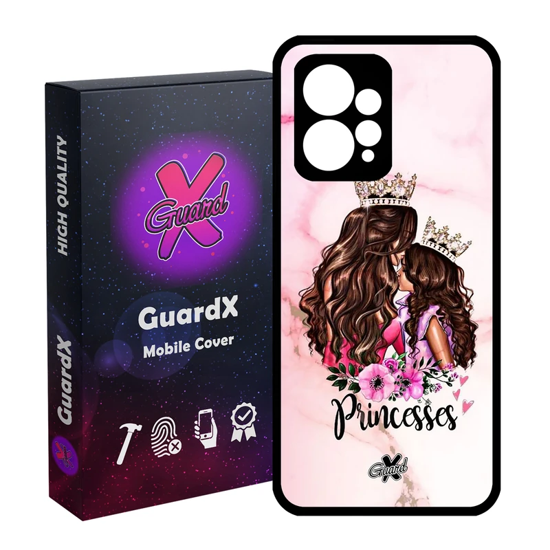 کاور گارد ایکس طرح Princess مدل Glass10351 مناسب برای گوشی موبایل شیائومی Redmi Note 12 4G