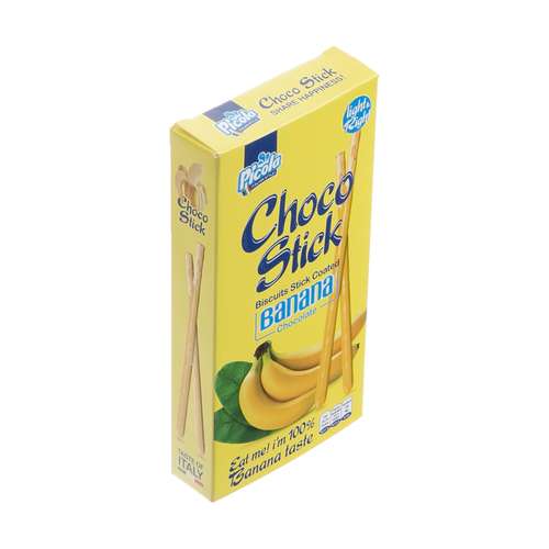 شوکواستیک پیکولا کراکر با روکش شکلات موز - 50 گرمی