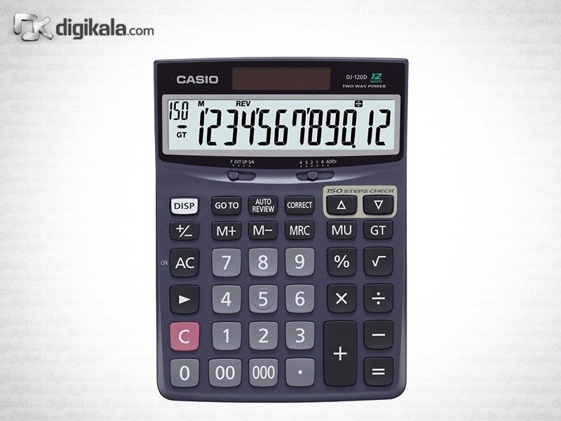 ماشین حساب کاسیو مدل DJ-120D به همراه HL-815L main 1 2