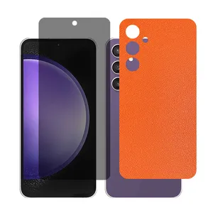Glass Together model Privacy Screen Protector Suitable for Samsung Galaxy A55 Mobile Phone with Back cover sticker